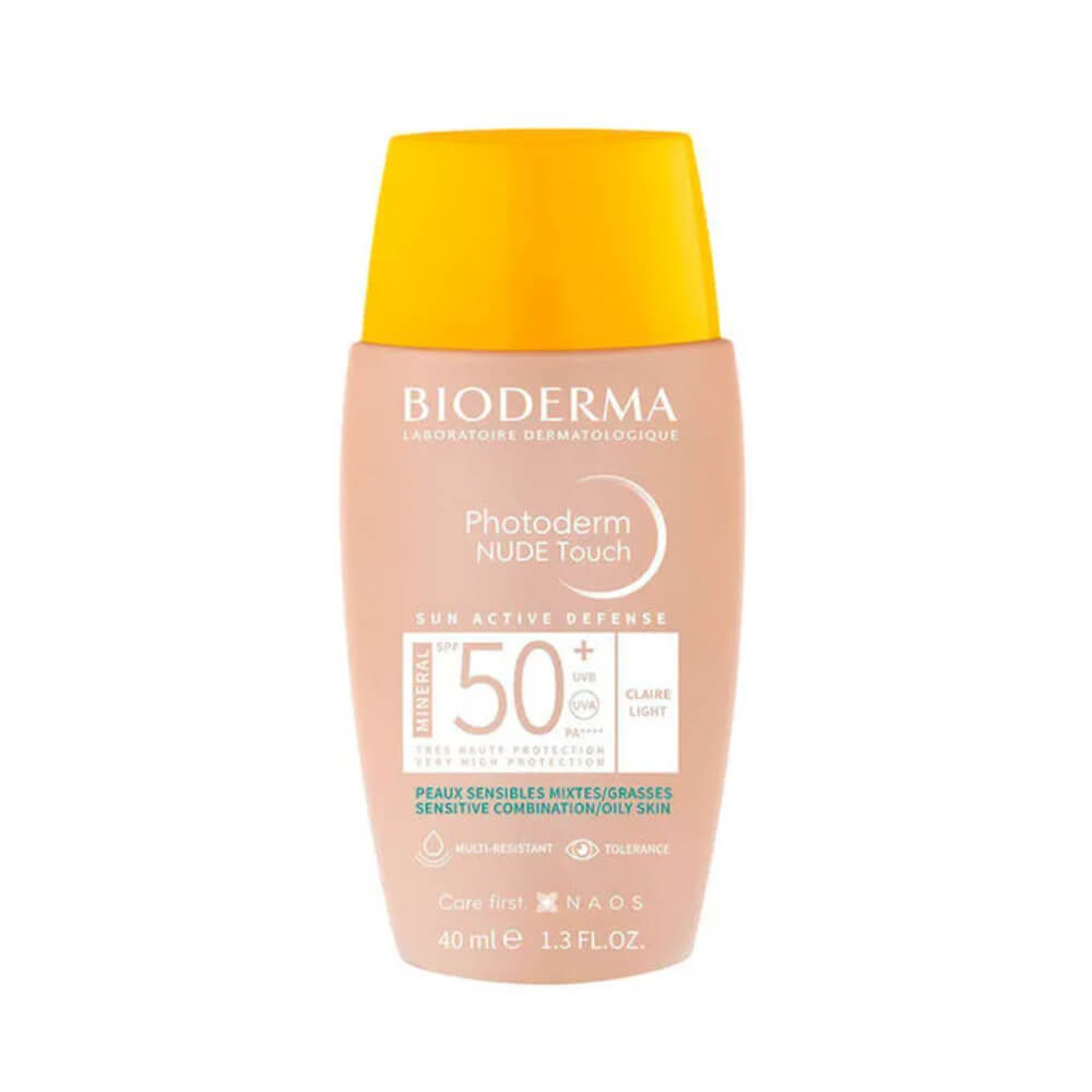 Bioderma Photoderm Nude Touch Claro SPF50+ 40 ml