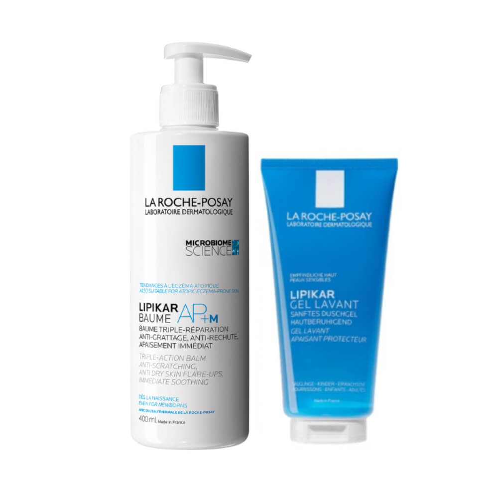 Lipikar Baume AP+M 400 ml + Lipikar Gel Lavant 100 ml