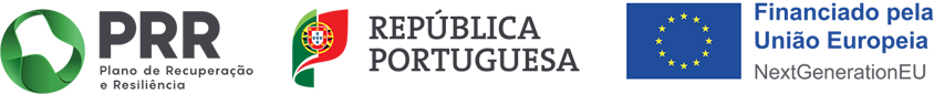 Financiado pela União Europeia – NextGenerationEU | PRR – Plano de Recuperação e Resiliência | República Portuguesa